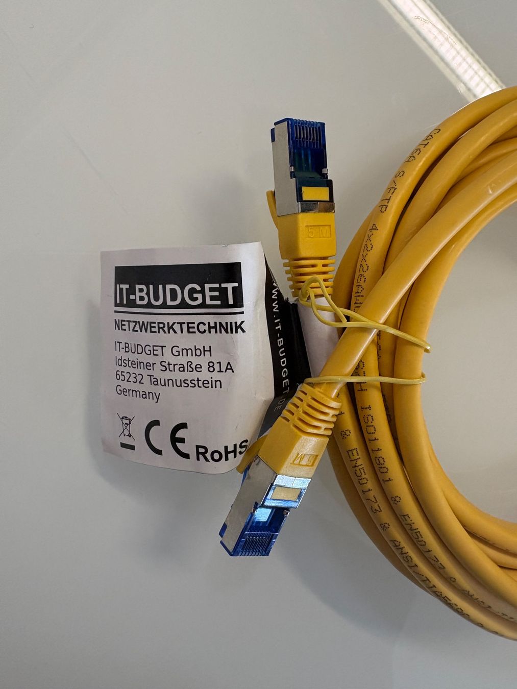 Cavi: Netzwerk Kabel Cat6 5 Meter – Nuovo e nell'imballaggio originale da Hedingen venduto da Luana02 1