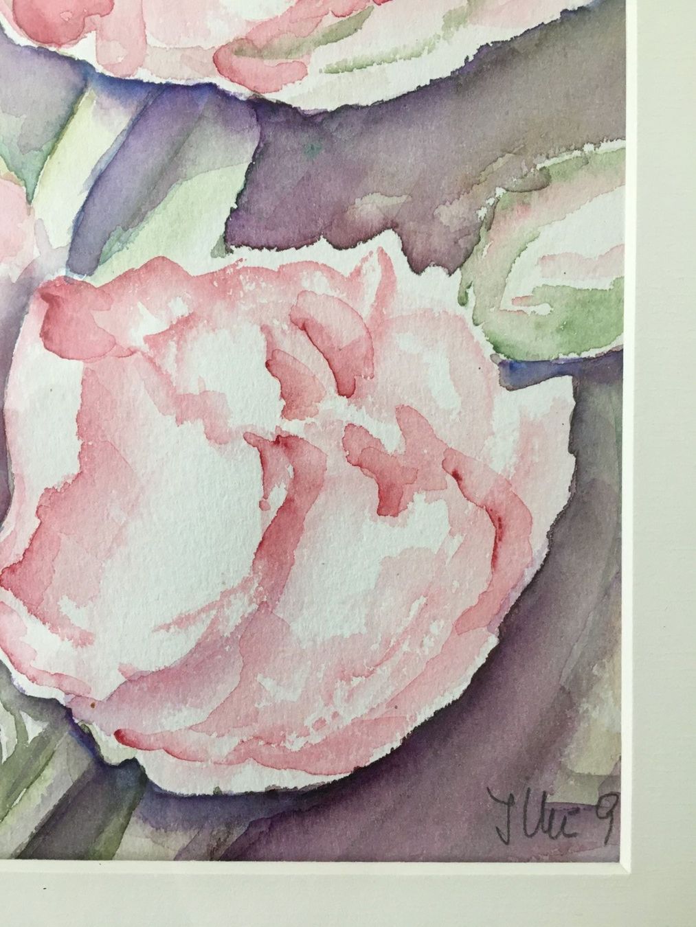 Dipinti: Gemälde Aquarell Blumen  unleserlich signiert – Usato da Subingen venduto da Etageren 2