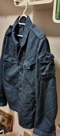 Robuste Arbeitsjacke, Grösse 44 oder 50, Dunkelblau