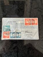 Briefmarken Flugbeleg 1944 Chile - Schweiz mit DeutschZensur