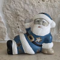  Vintage Weihnachtsdeko Keramik Samichlaus 