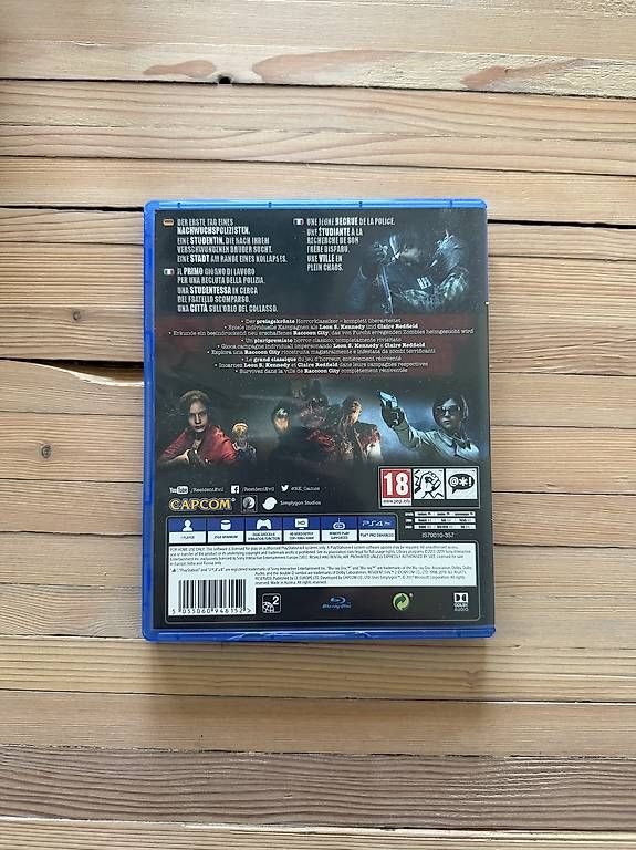 Spiele: Resident Evil 2 Remake PS4/PS5 – Gebraucht aus Winterthur von pandorra11 1