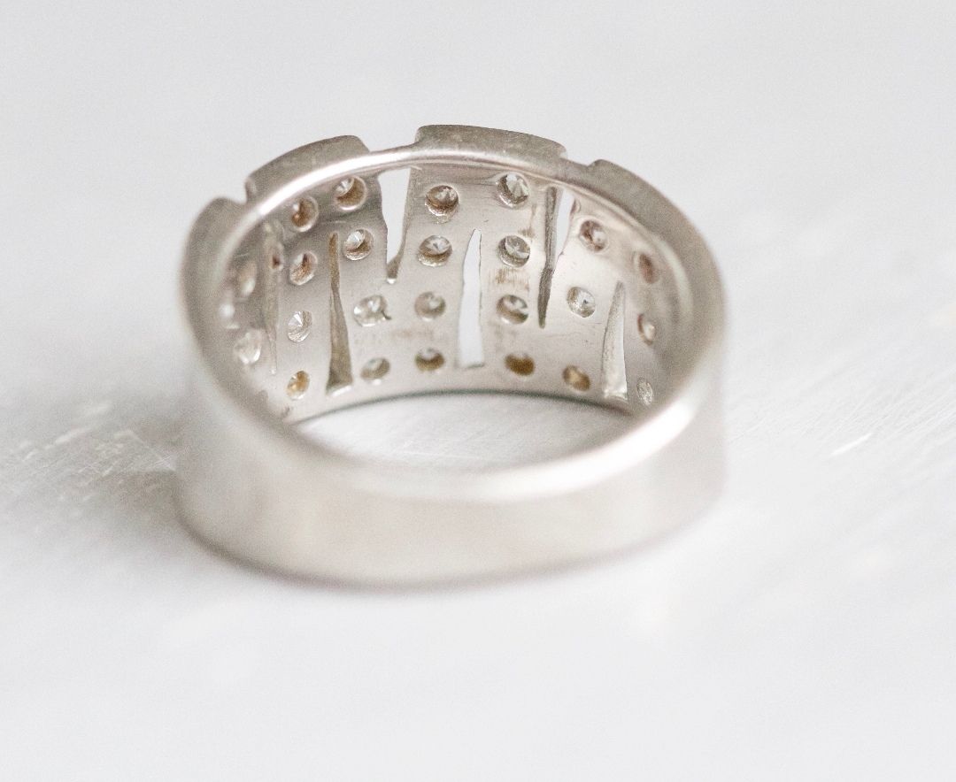 Bagues: Art Deco sterling Silber Ring - Vintage – D'occasion à Ohmstal par Mir_vj5v 2