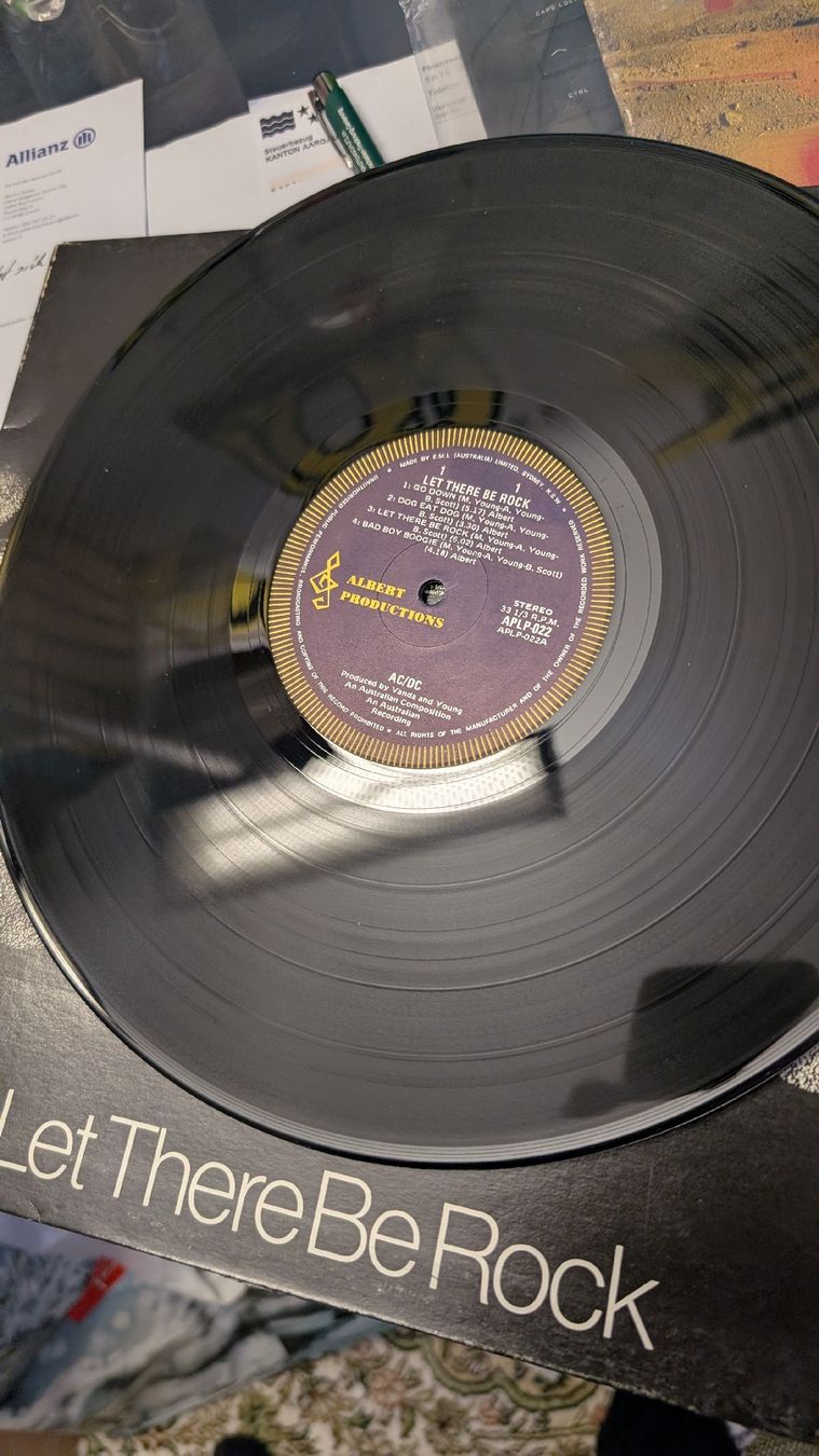 Dischi in vinile: AC/DC Schallplatten Sammlung, Albert Productions – Usato da Sarmenstorf venduto da bw68 3