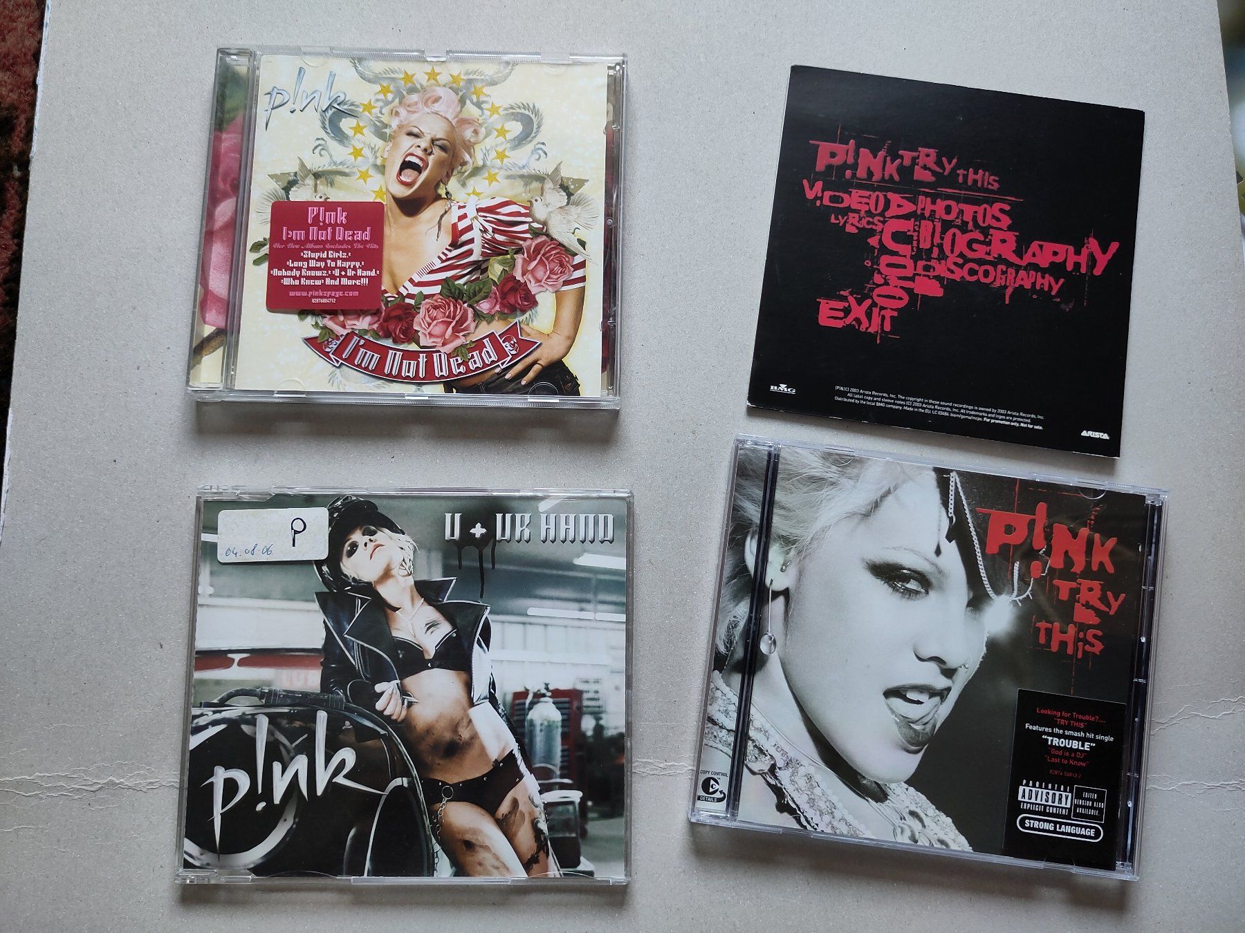 CDs: Interview CD von Pink, plus 15 CD-Singles plus 2 Alben – D'occasion à Schaffhausen par RolfMeister 1