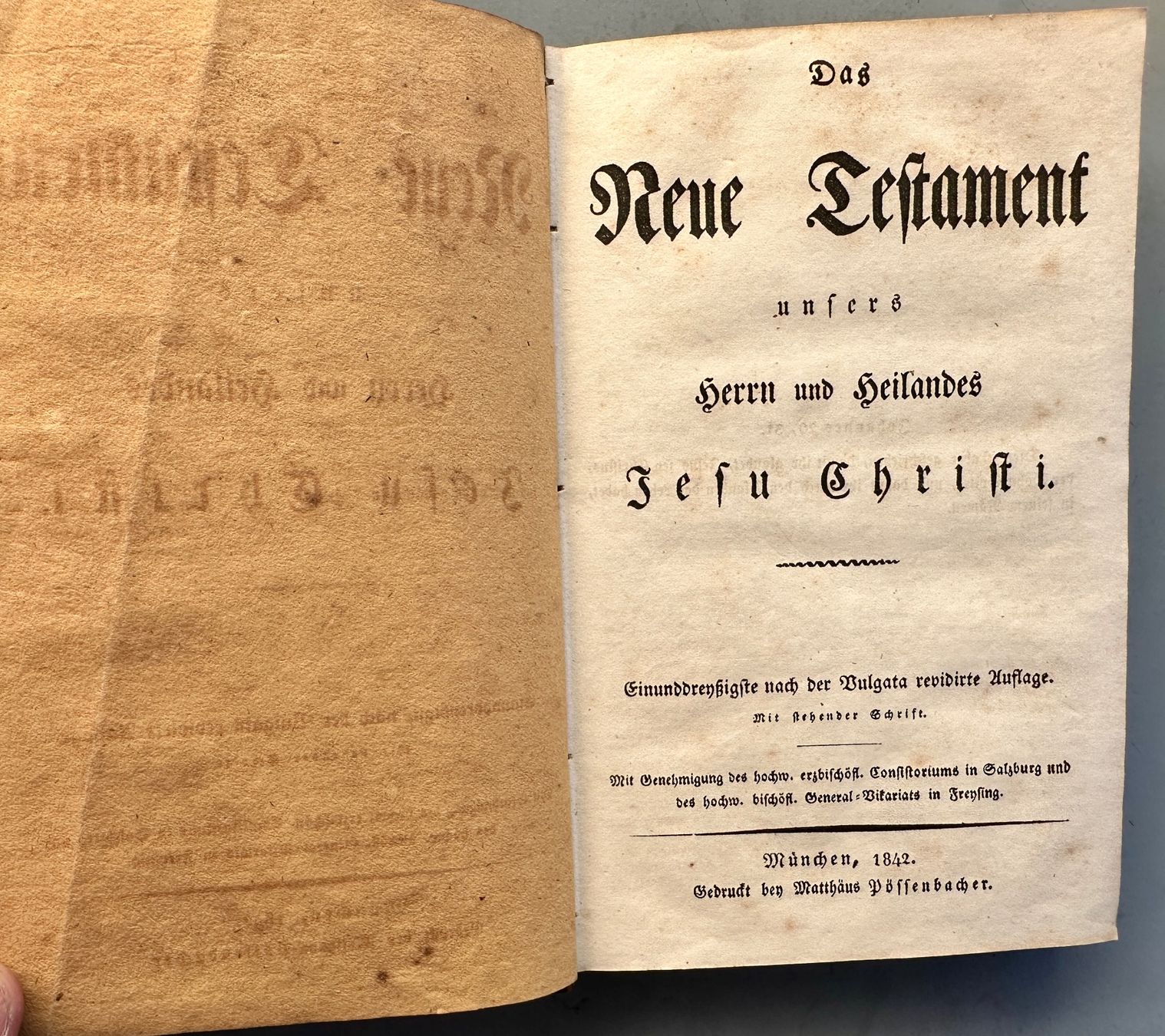 Libri: Das Neue Testament 1842 – Usato da Zürich venduto da allp