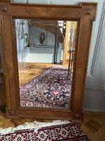 1 miroir ancien  biseauté avec cadre 71 x 101 cm selon photo