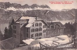 Flums SG // 1913 Hotel Kurhaus Gamperdon Alvier // Winter