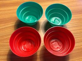 Puddingbecher Dr. Oetker Vintage 60er 70er Space Age