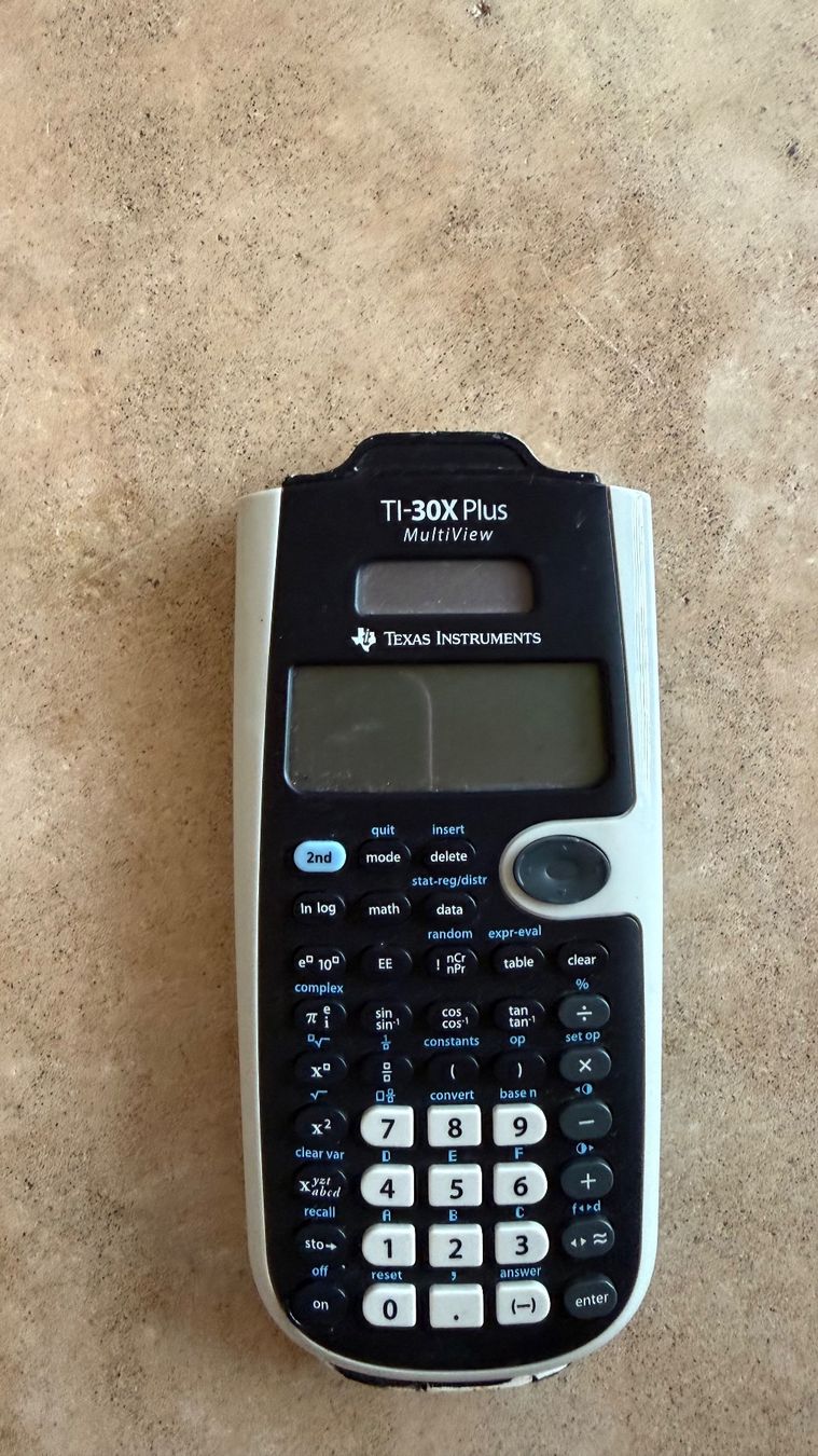 Texas Instruments Taschenrechner: Taschenrechner TI-30X Plus – Gebraucht aus Diessbach b. Büren von mic_9cr2 2