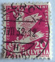 Nr.187 mit Stempel Gedenkausgabe zur Abrüstungskonferenz in 