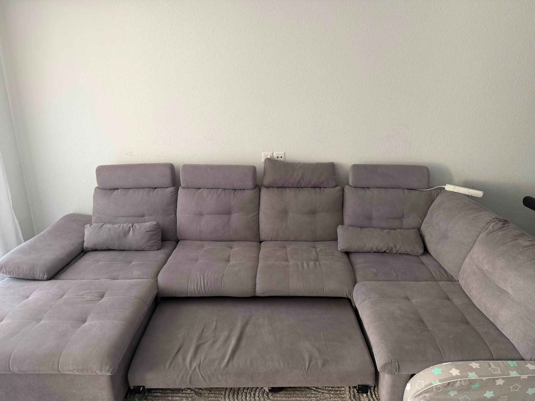 Sofas: Wohnlandschaft / Sofa – Grau – Gebraucht aus Niederglatt ZH von ado_ffd7 2