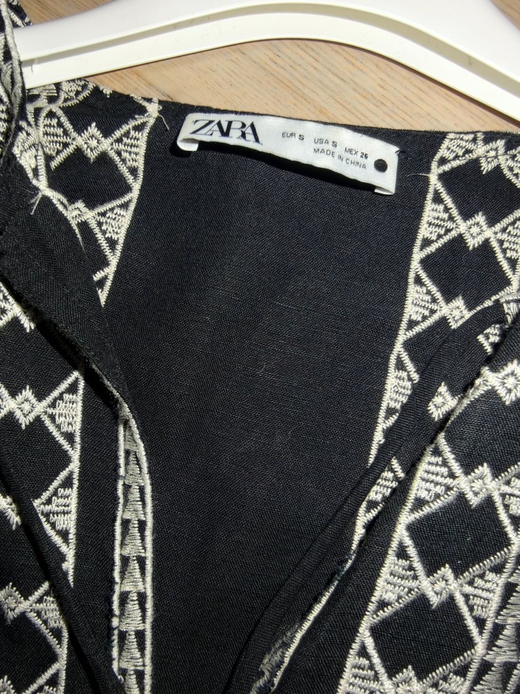 Zara Vestiti: Zara Kleid Leinen Viscosa Gr. S – Usato da Berg TG venduto da Persefona 4