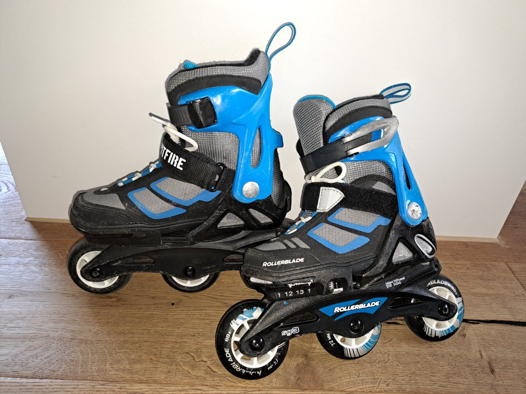 Pattini in linea & Pattini a rotelle: Rollerblade Spitfire Inline Skates - Grösse 28-32 – Usato da Winterthur venduto da Kathy22