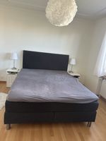 Boxspringbett 160x200 Anthrazit