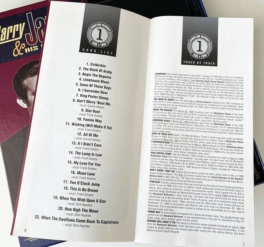 CD: TROMPETTE - HARRY JAMES COFFRET COLLECTOR 3 CD – Nuovo e nell'imballaggio originale da Préverenges venduto da AGENA8008 5