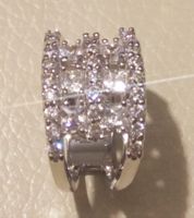 Traumring mit Strass Steinen Gr. 52