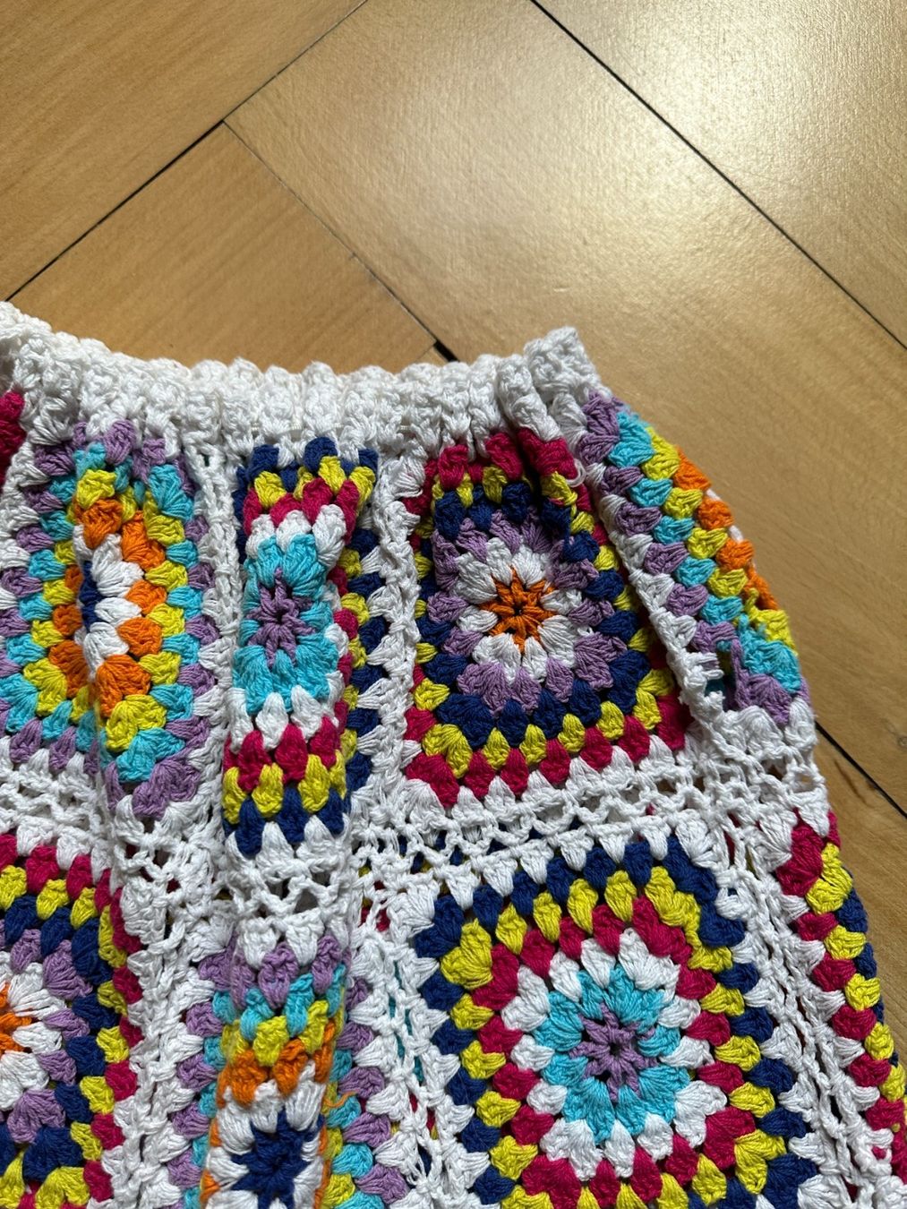 Gonne: Hippie Ethno Strickrock bunt gemustert S – Usato da Zürich venduto da Diazaio 1