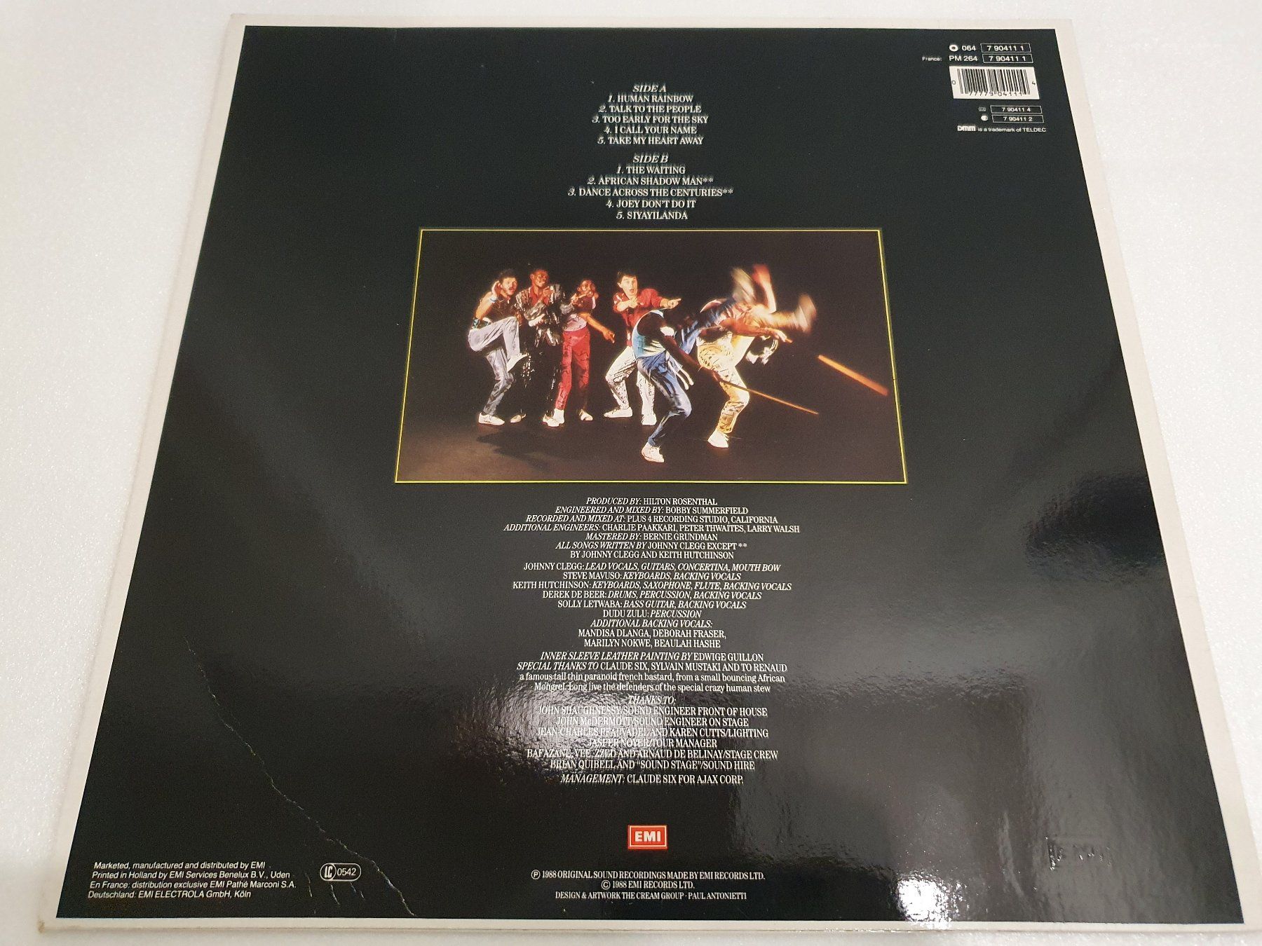 Dischi in vinile: Johnny Clegg & Savuka – Shadow Man – Usato da Uster venduto da Vinyl-Leidenschaft 1