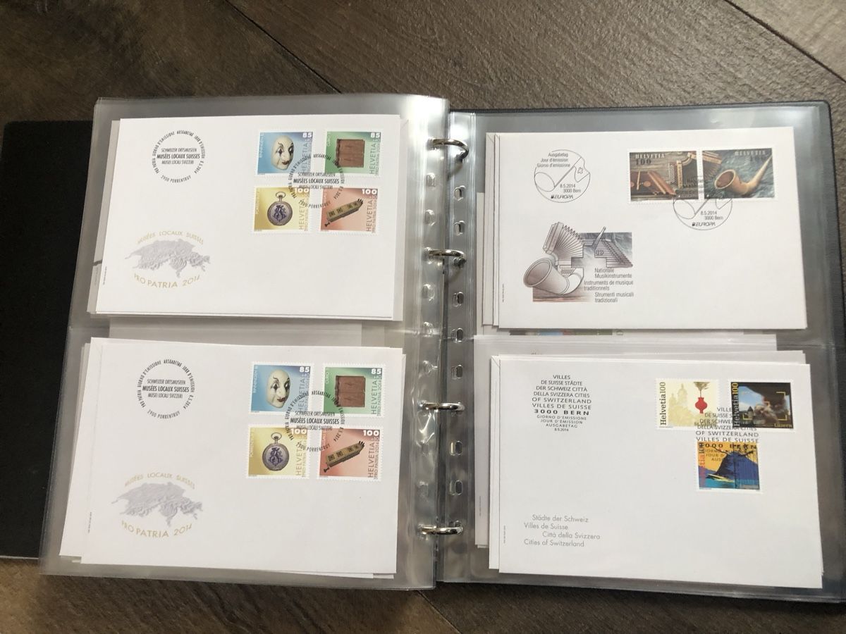 Tutti i francobolli: Schöne FDC Sammlung SCHWEIZ 2010-2014 – Nuovo (secondo la descrizione) da Lufingen venduto da Rac0 6