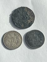 Alte Deutsche Reichsmark Münzen, 1/2 Mark, 1906 & 1909