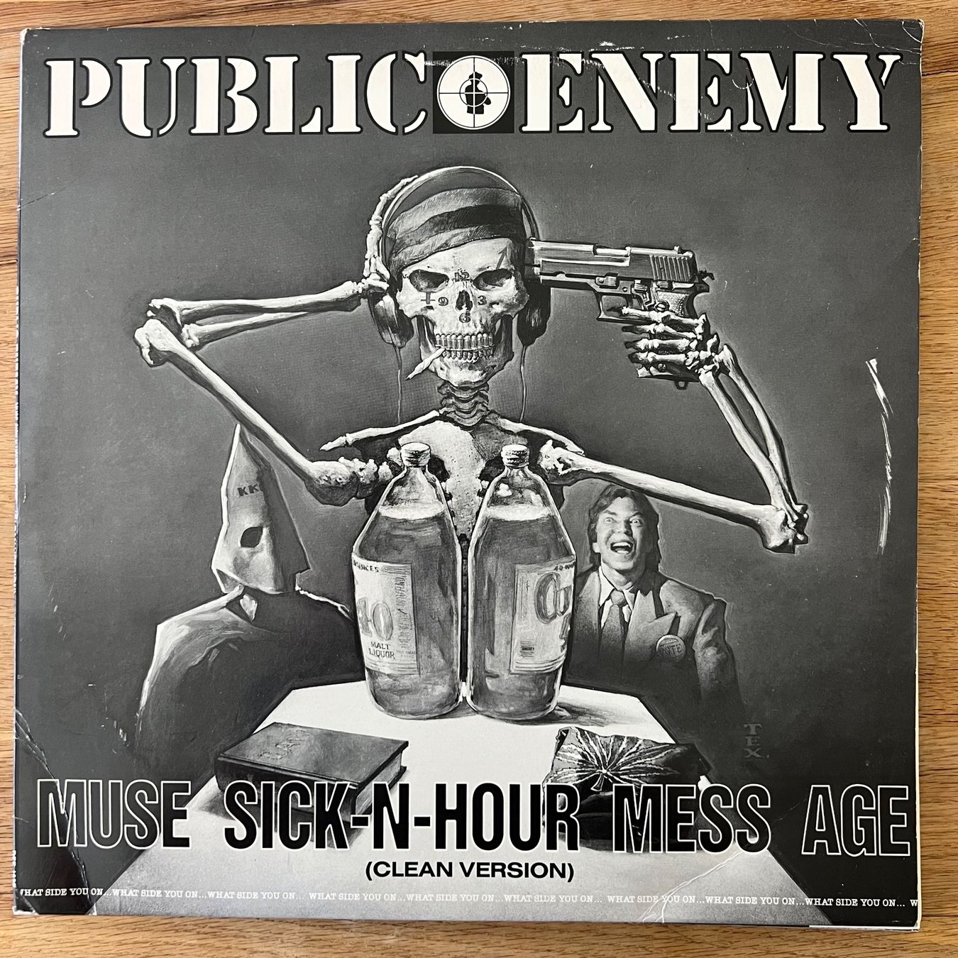 Dischi in vinile: Public Enemy - Muse Sick-N-Hour Mess Age (Clean Version) – Usato da Gais venduto da soundcave57