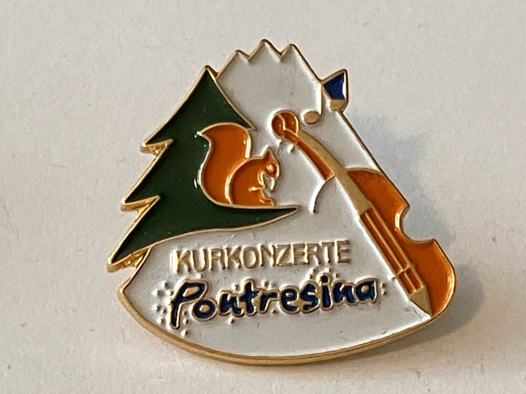 Placchette & Badge: 1 Pin Kurkonzerte Pontresina – Usato da Basel venduto da djwwpp