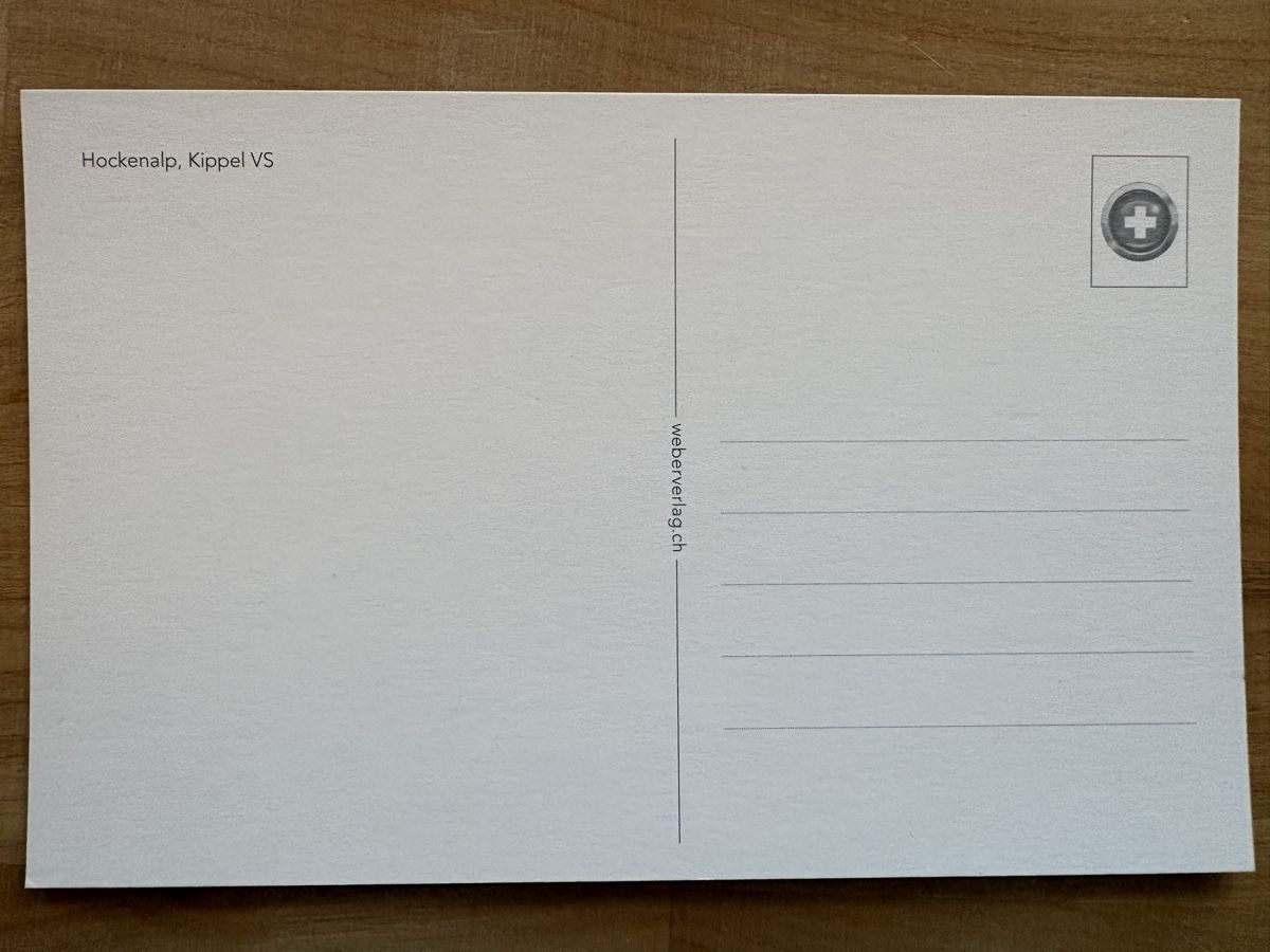 Cartoline postali: AK von Hockenalp Kippel – Nuovo (secondo la descrizione) da Rümlang venduto da Kartenpost1 1