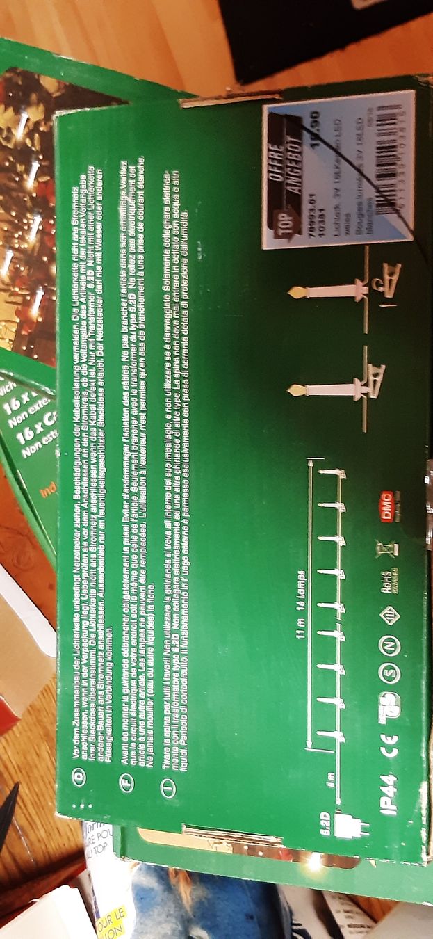 Lichterketten & Leisten: guirlandes lumineuses – Neu und originalverpackt aus Courtételle von Sircaya 3