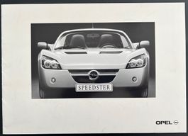 Opel Speedster Prospekt