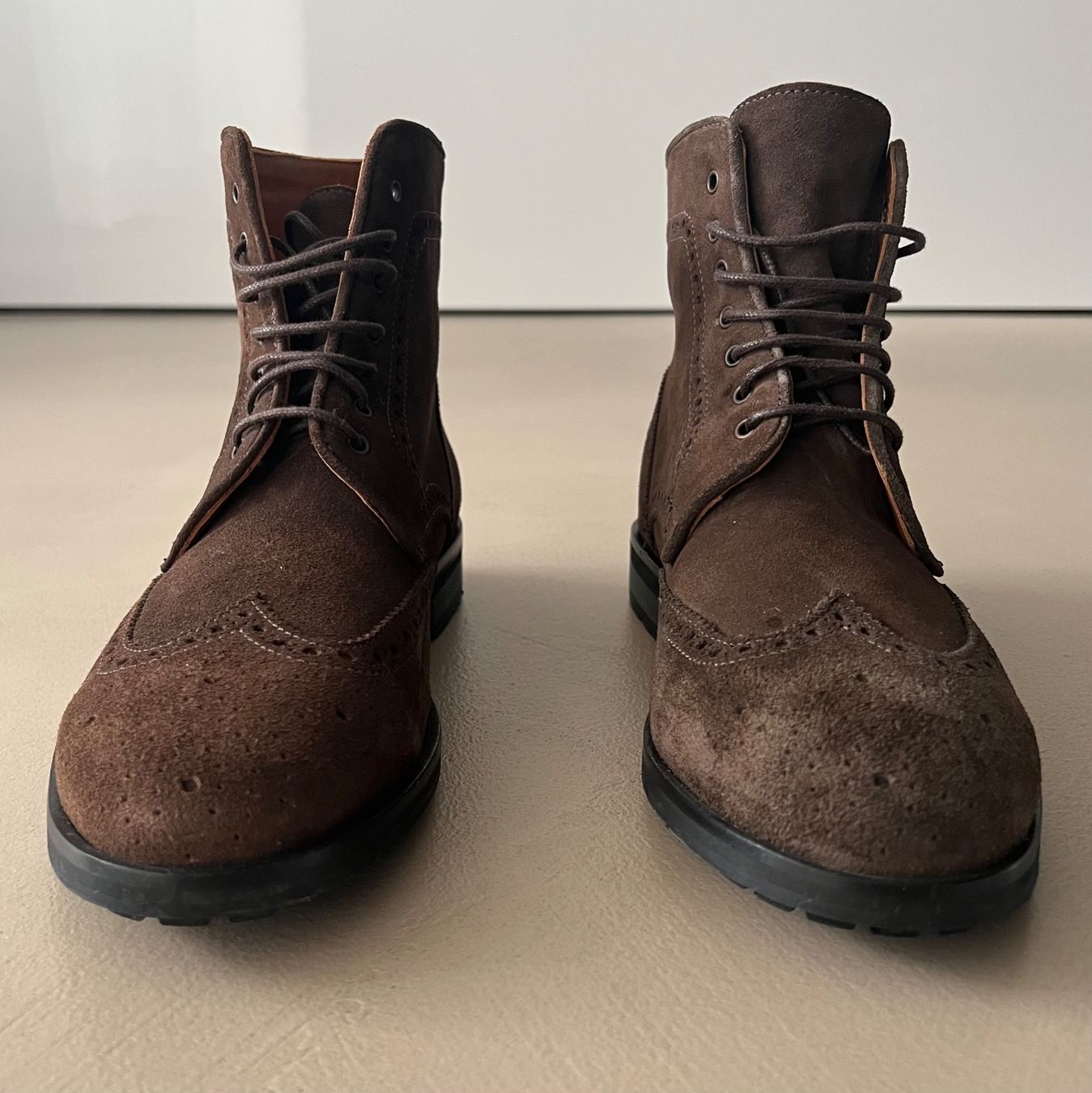 Navyboot Scarpe da uomo: NAVYBOOT Veloursleder Schnürschuhe 🤎 – Usato da Zürich venduto da ClosetQueen 2