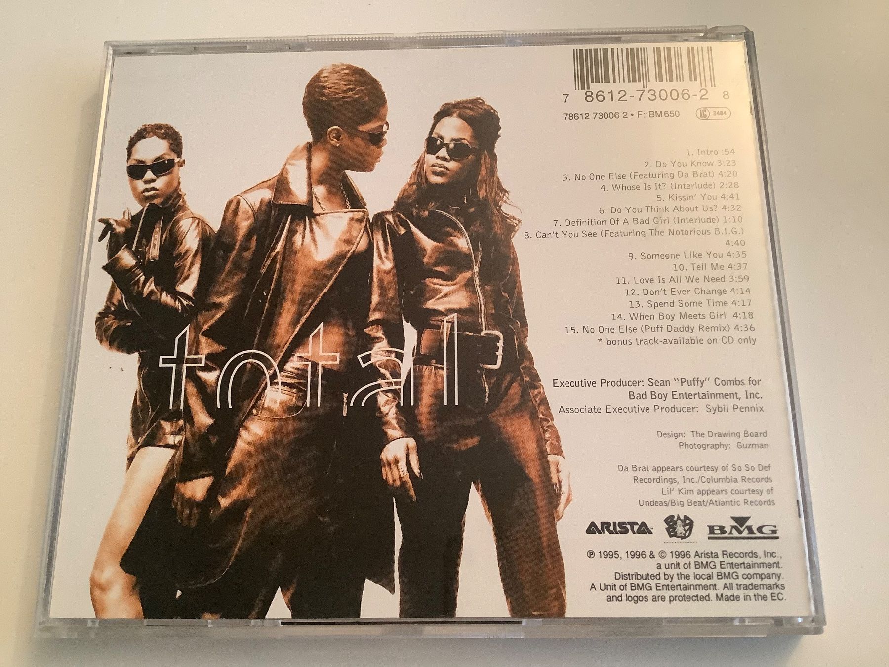 CD: total / total / 1996 – Usato da Dübendorf venduto da Shreck 1