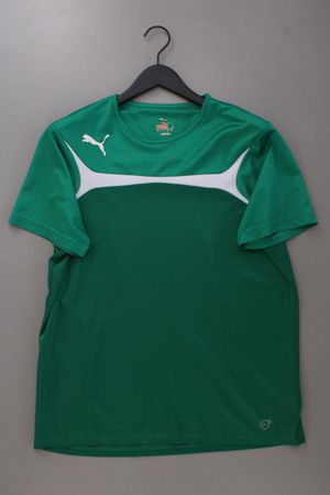 Puma Sportshirt Gr. L Kurzarm grün