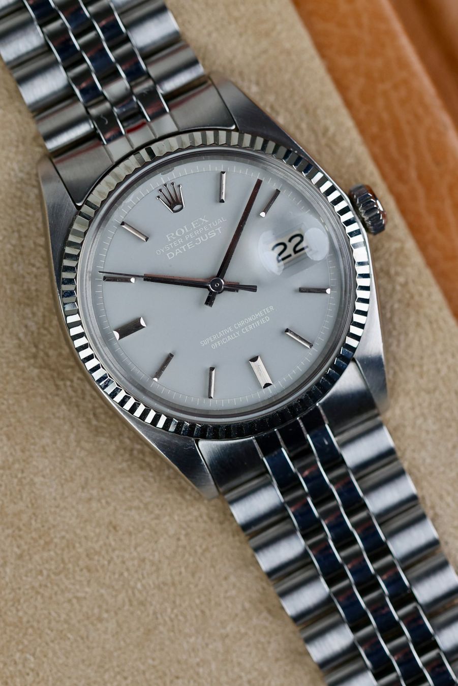 Rolex Uhren: Rolex Datejust 1601 'Ghost Dial' – Gebraucht aus Zürich von Lazulivintagewatches 3