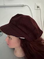 Original Burberry London Baker Boy Mütze aus Wolle – Made in