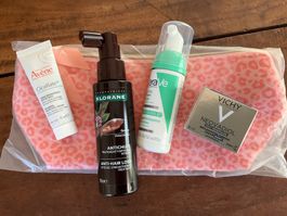 Lot soins visage et cheveux Klorane, Avène, CeraVe, Vichy