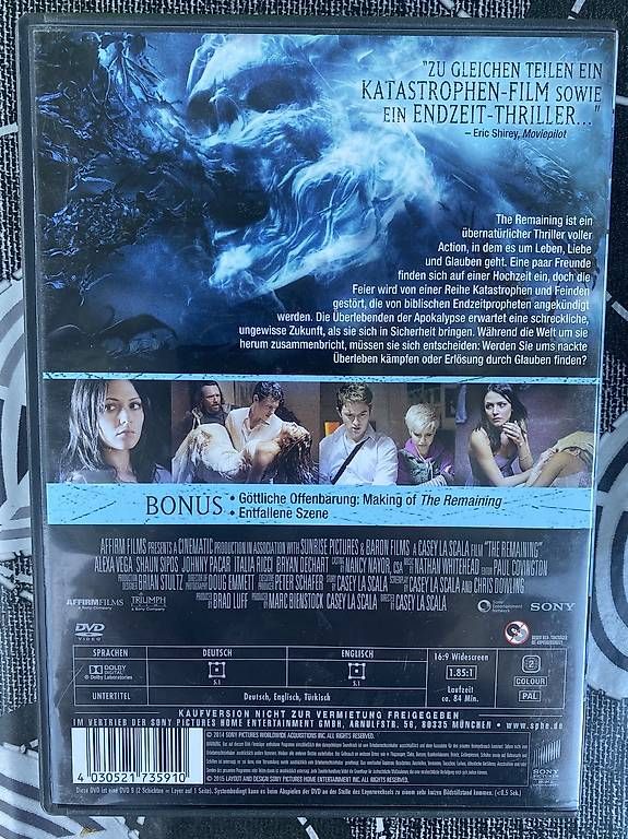 Alle DVDs: The Remaining – Gebraucht aus Gasel von Ntomate 1