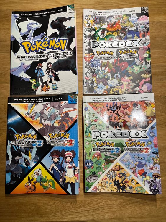 Pokemon Schwarz / 2 Weiss / 2 Lösungsbuch + Pokedex Kaufen auf Ricardo