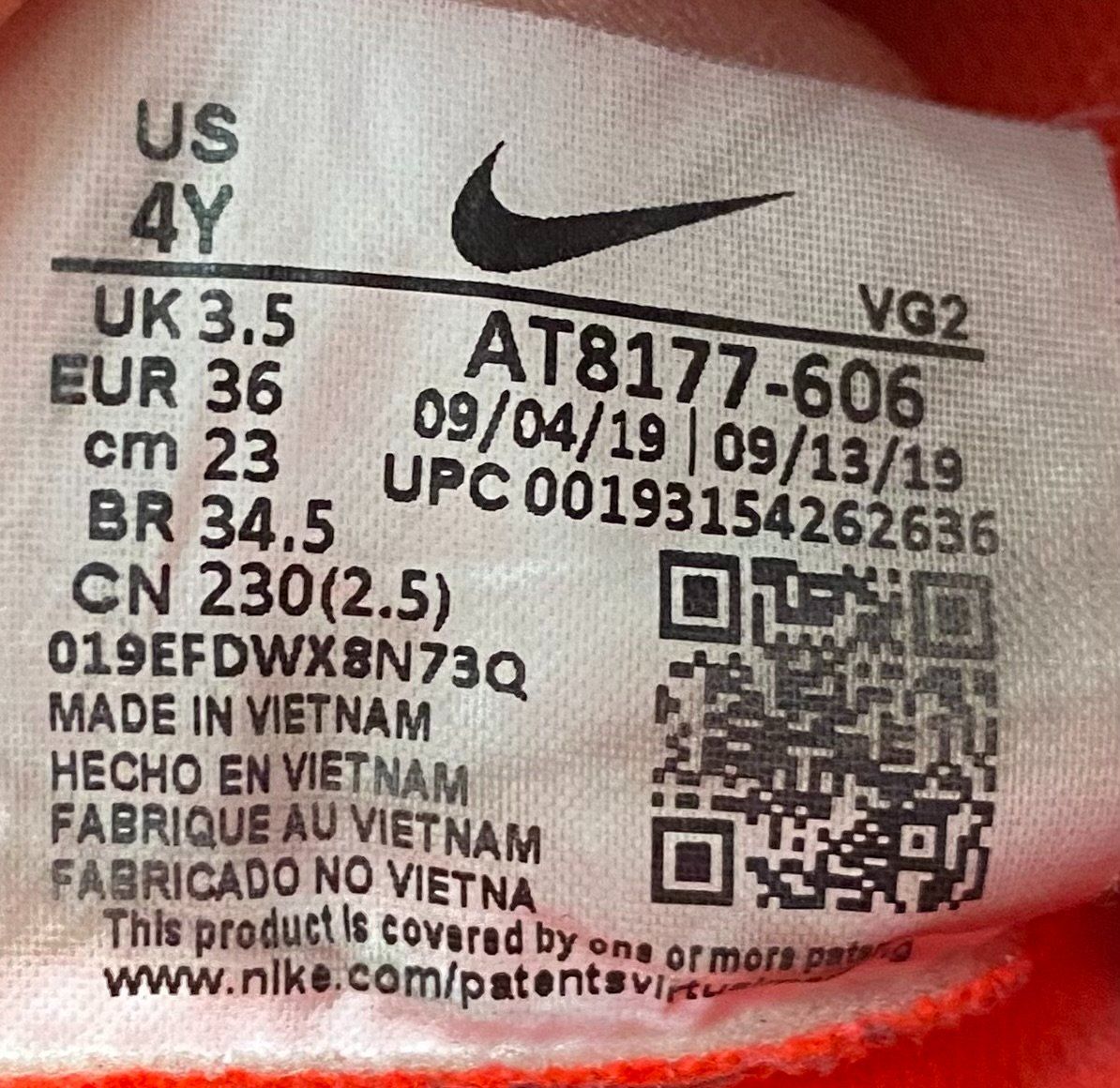 Nike Schuhe für Jungen: Chaussures de foot Nike t. 36 – Gebraucht aus Peseux von Gilloss 5