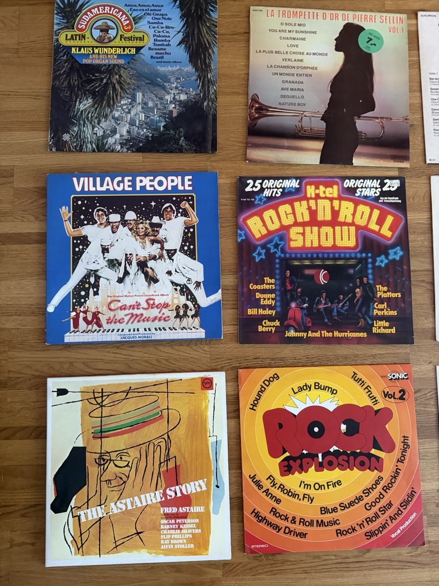 Dischi in vinile: Schallplatten-Sammlung von 12Stck. – Usato da Buchs ZH venduto da scarah 1