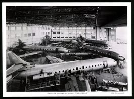 Fotografie Flugzeugmontagehalle der Sud 