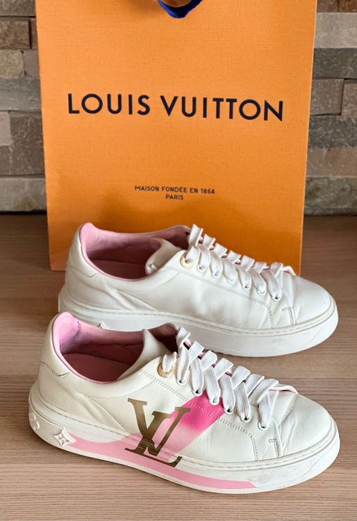 Scarpe da ginnastica usate di Louis Vuitton in Rosa