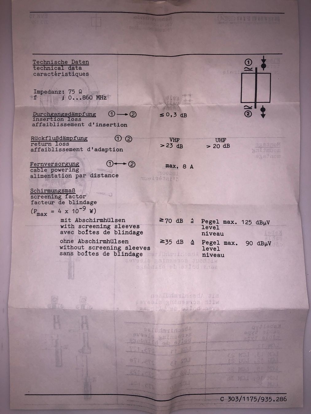 Radiocomunicazione: EVK15 Kathrein Koaxial-Kabelverbinder – Nuovo e nell'imballaggio originale da Neerach venduto da Arbimus 5