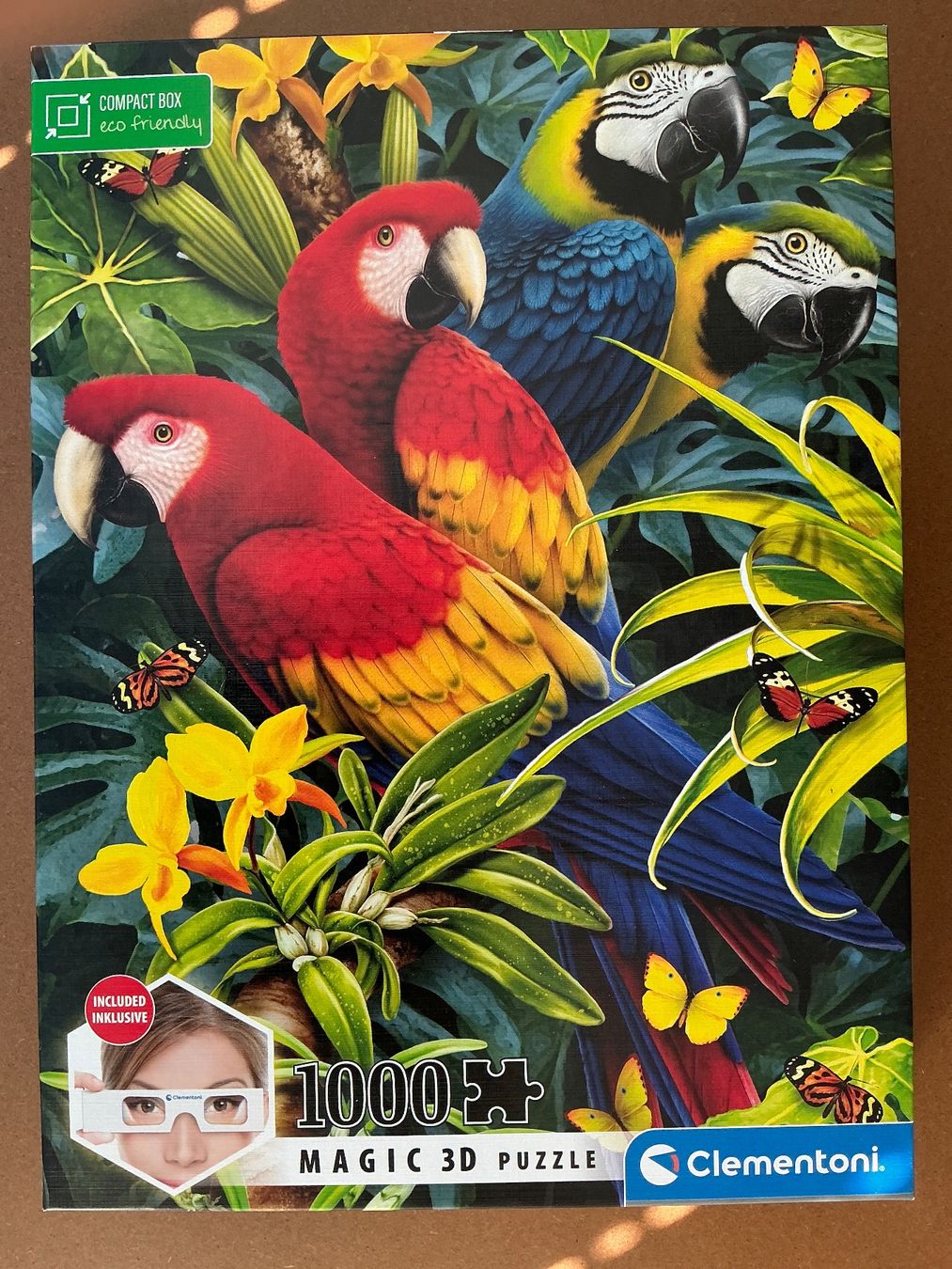 Clementoni Puzzle: 3D Puzzle 1000 Teile mit 3D Brille – Usato da Oberrieden venduto da Zimartin1