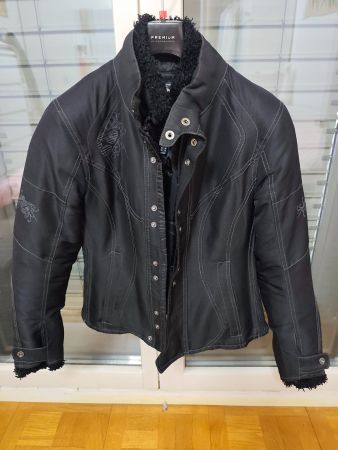 Veste moto femme