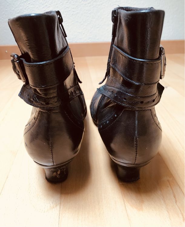 Stiefelette schwarz 39 4
