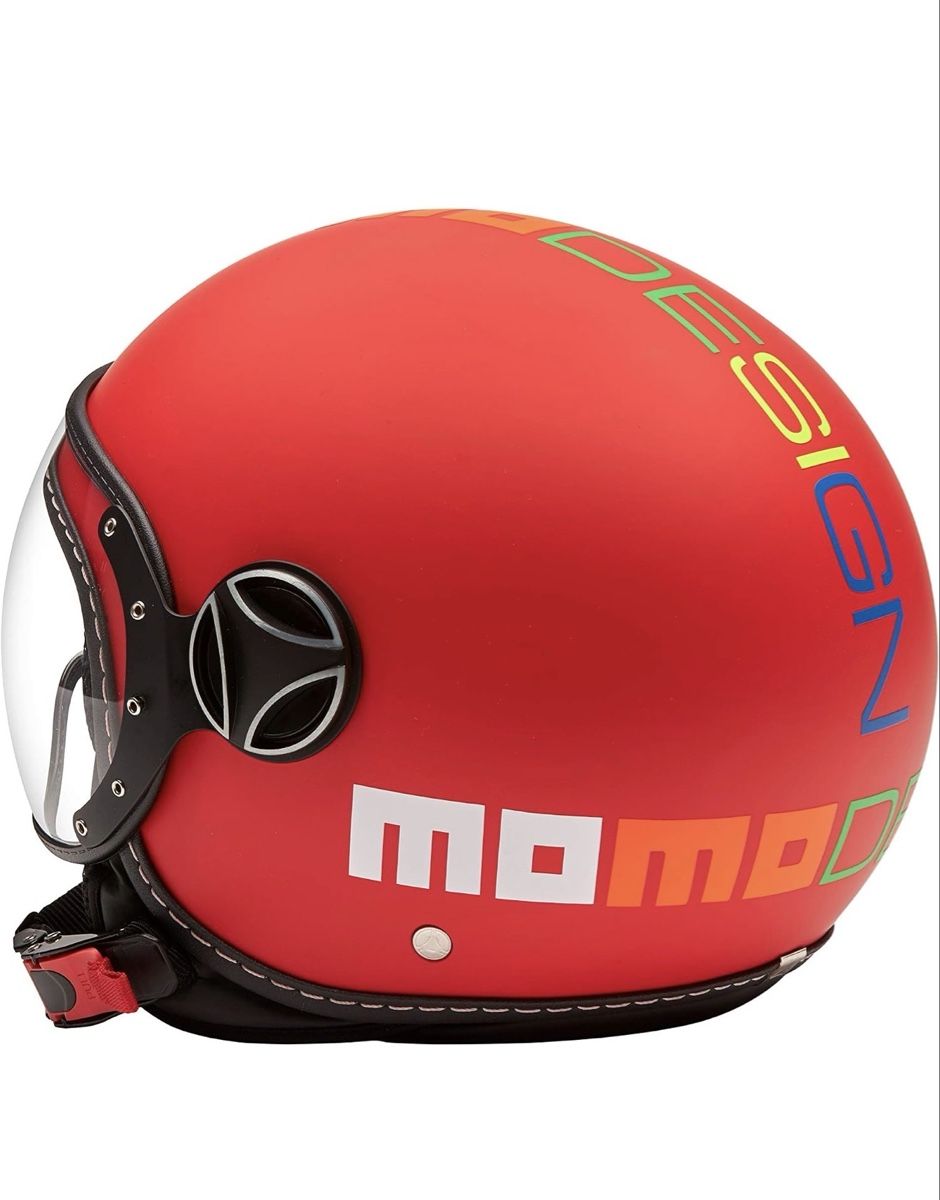 Casques & visières: Casque Momo Junior  – D'occasion à vesenaz par bab_t77f