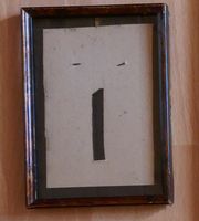 Bilderrahmen mit Glas 11x18 cm gebraucht Zustand gut
