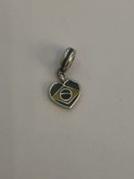 Pandora Charm Herz Brasilien Fahne Silber Prefekt zur WM!