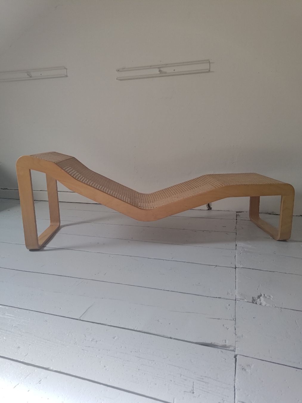 Sedie a sdraio: Designerliege Vintage Jonc Geflecht – Usato da Untersiggenthal venduto da babette0815 1